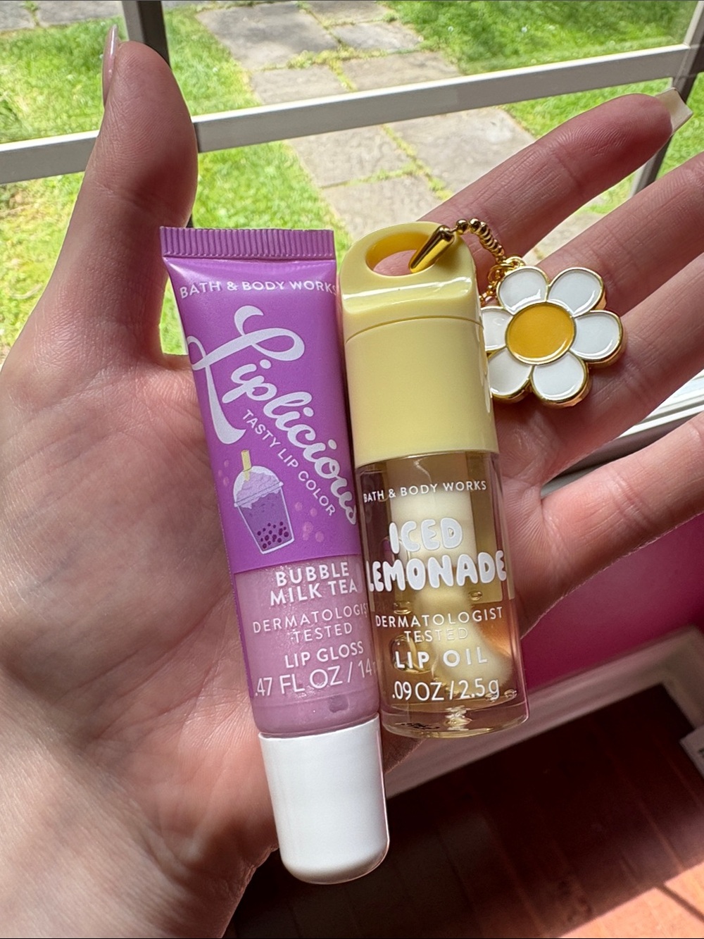 Bath & Body Works Lip Gloss Duo in Purple and Yellow